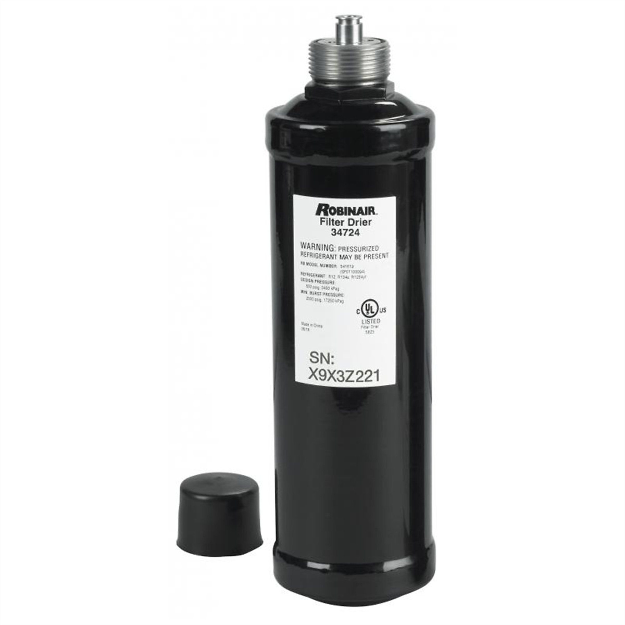 Robinair Recycling Filter-Driers — 12in. x 3.8in., Fits Multiple Models, Model# ROB34724